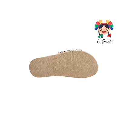 1852 WILDCAT Café Chinela Napa Sandalia Casual para Dama