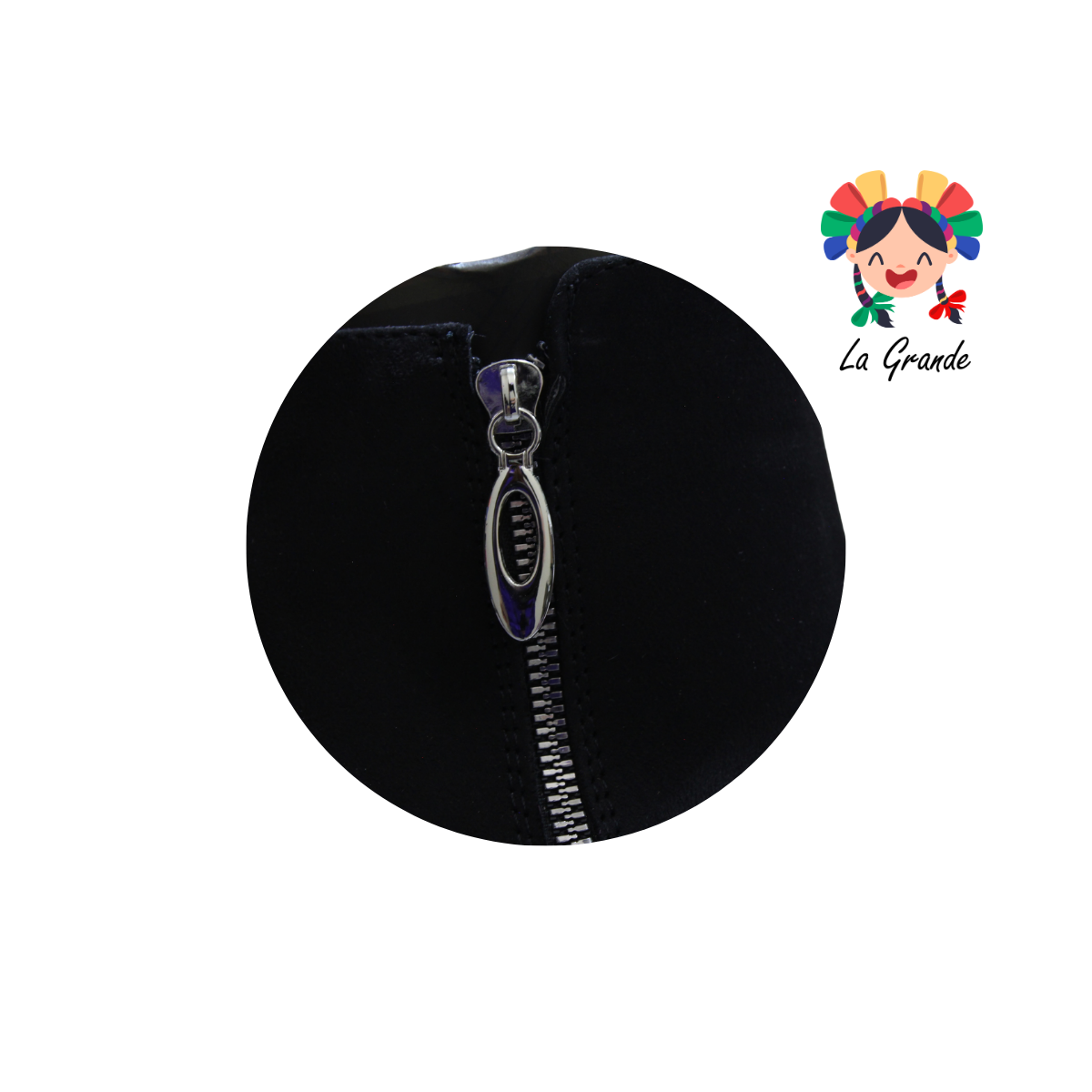 1032 LADY CHEKA Negro Prisco Bota Vaquera para Dama