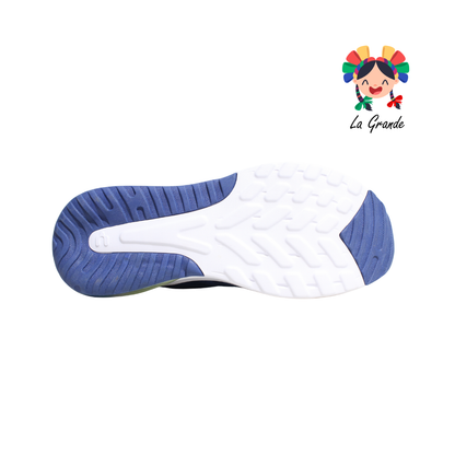 1086413 CHARLY Azul Limon Tenis Deportivo para Caballero