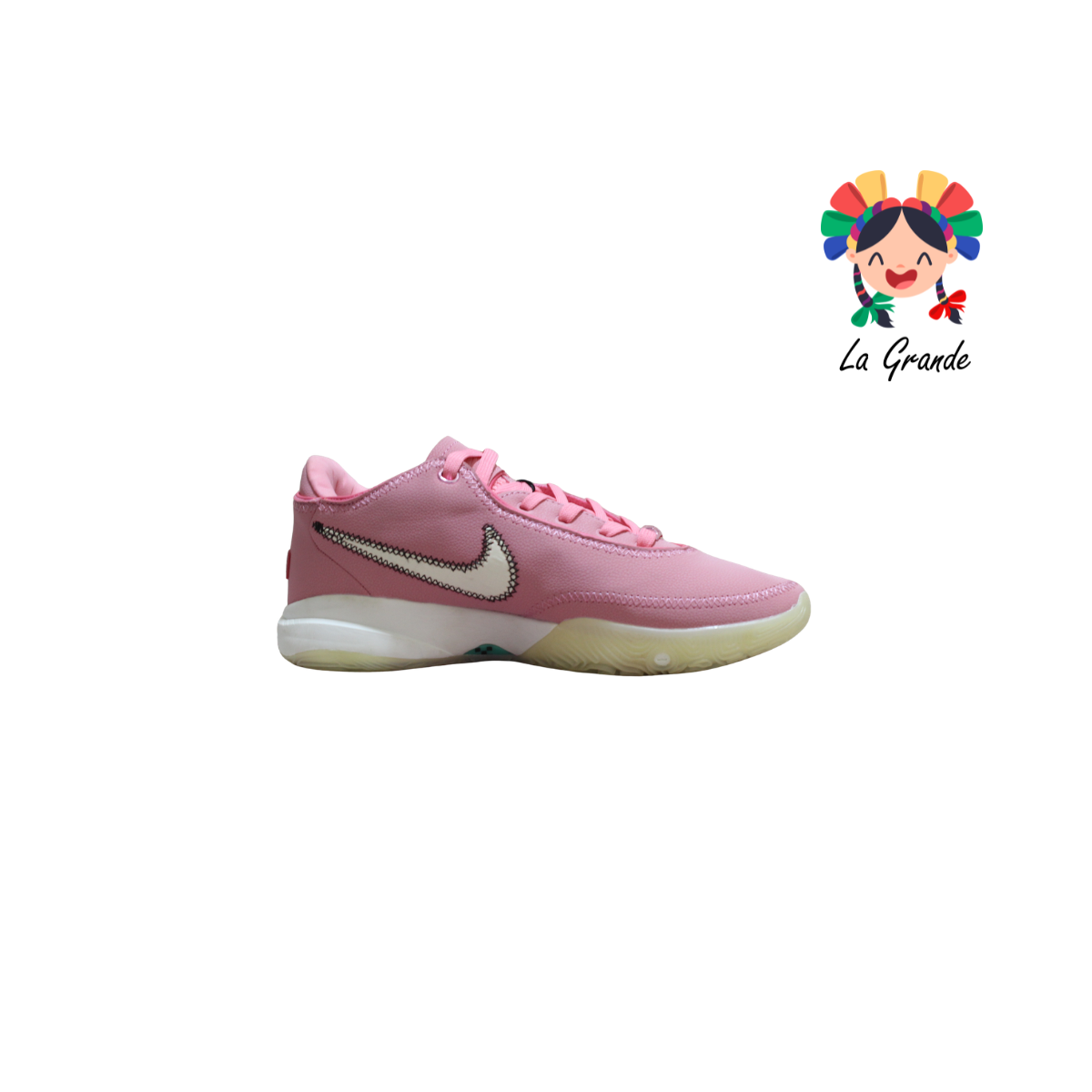 DQ3827 NK Rosa Beige Tenis Importados Original Para Dama