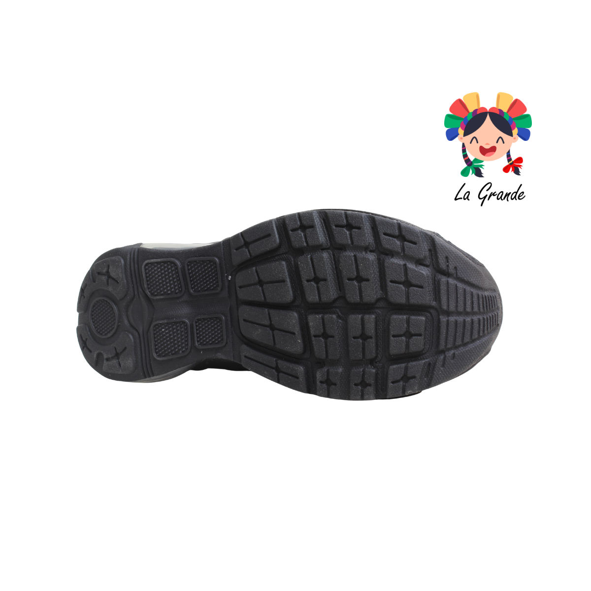 190 BOOST Negro Plata Tenis Deportivo de Válvula para Caballero