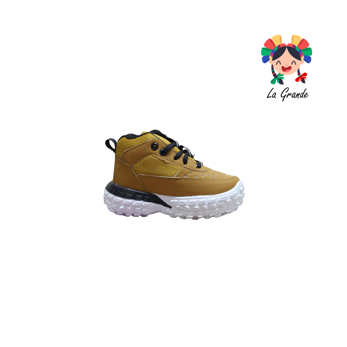 066 VANNI CLUB Miel Negro Sint Bota de Montaña para Niño