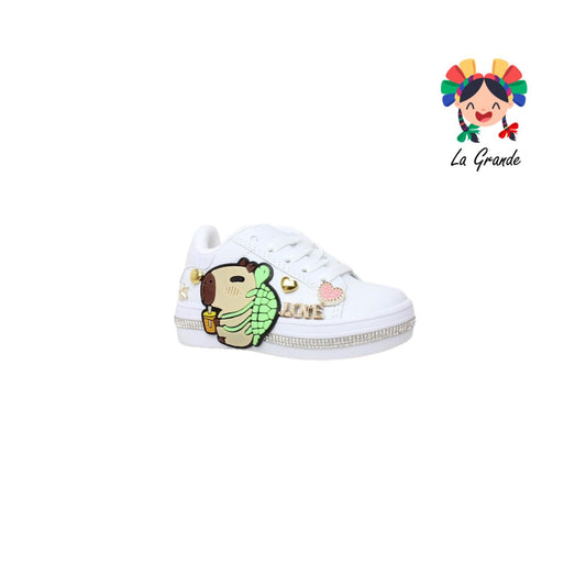1920 FRIDAYS Blanco Tenis Casual para Niña