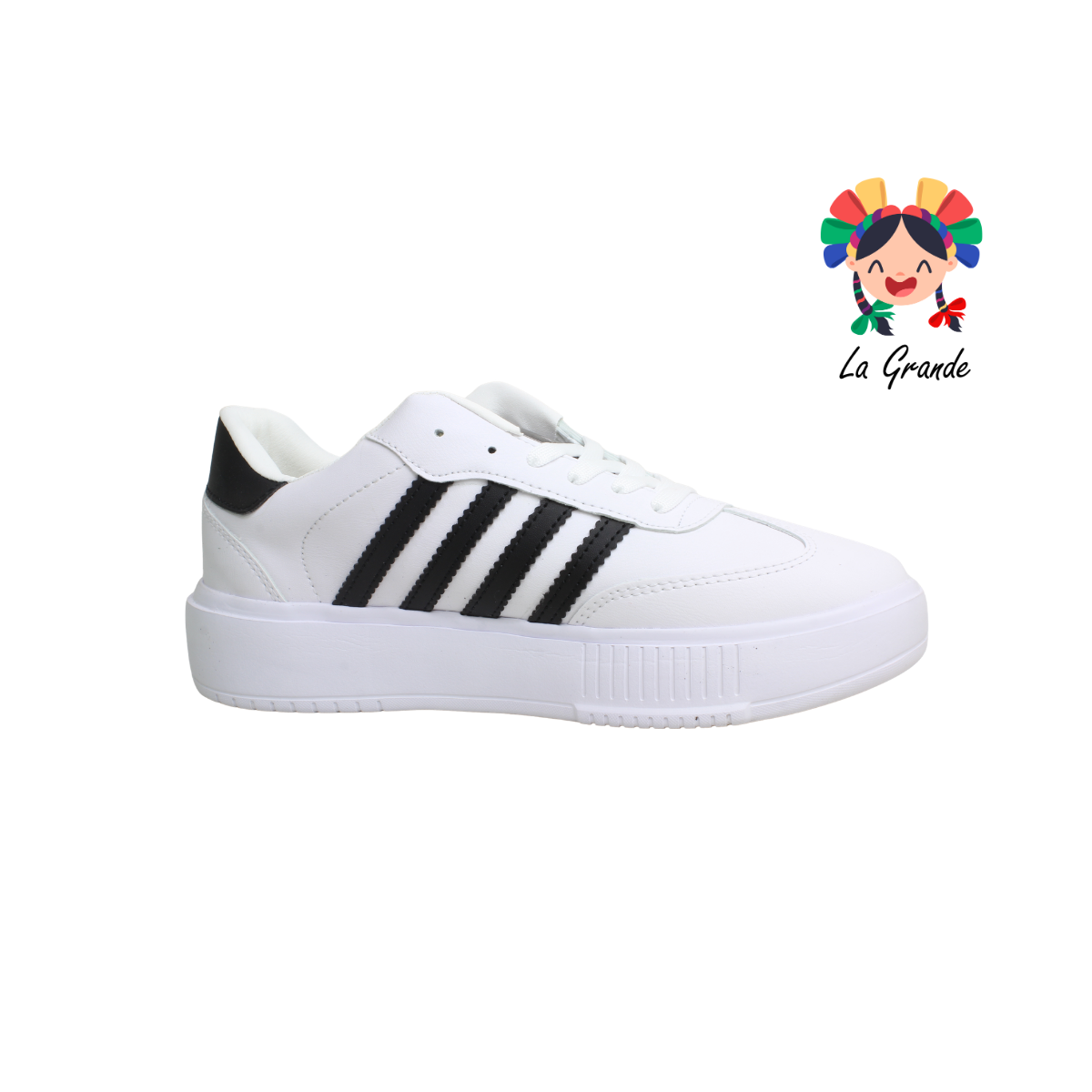 1929 ROJO ARANDANO Blanco Negro Tenis Casual para Dama, Joven y Caballero