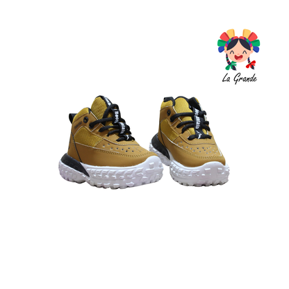 066 VANNI CLUB Miel Negro Sint Bota de Montaña para Niño