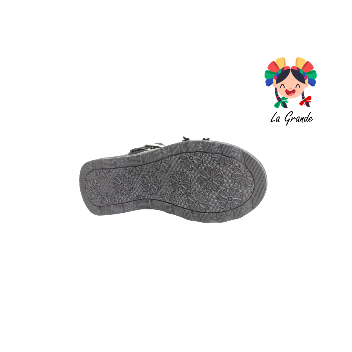 1962 MUJER BONITA Negro Charol Zapato Escolar para Niña