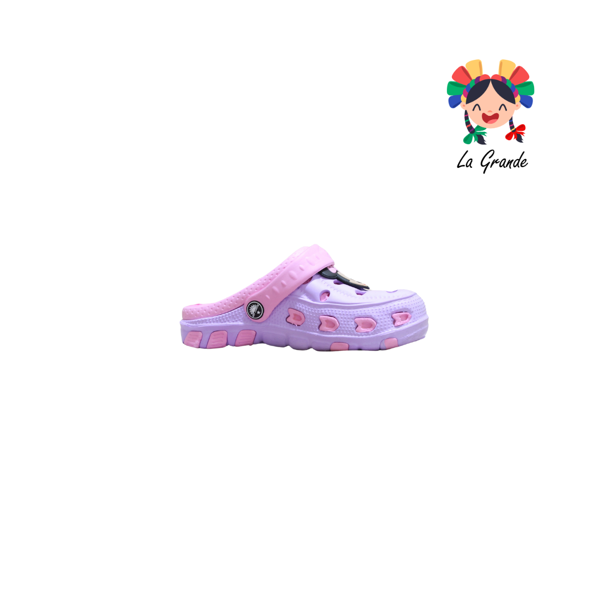 TS008KA MI TOP SANDAL Multicolor Sandalia tipo Crocs para Niña y Dama