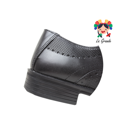 197 ROMANOS Negro Piel Zapato de Vestir para Caballero