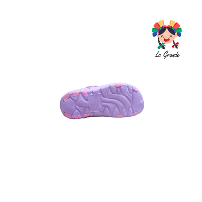 TS008KA MI TOP SANDAL Multicolor Sandalia tipo Crocs para Niña y Dama
