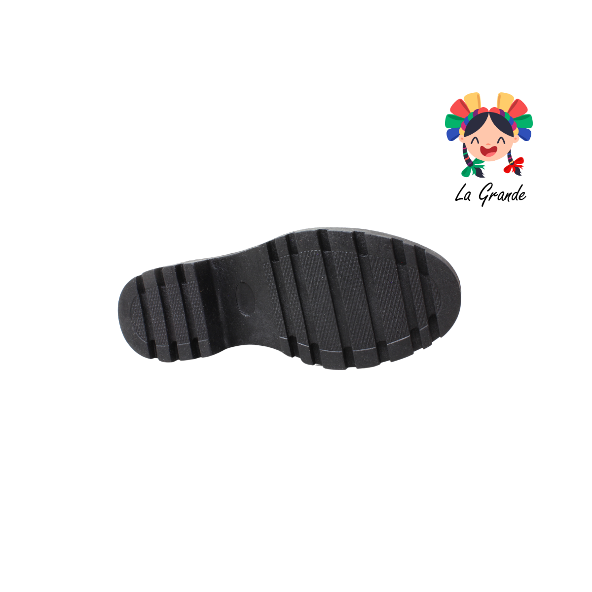 1983 YUL Negro Charol Zapato Escolar para Dama