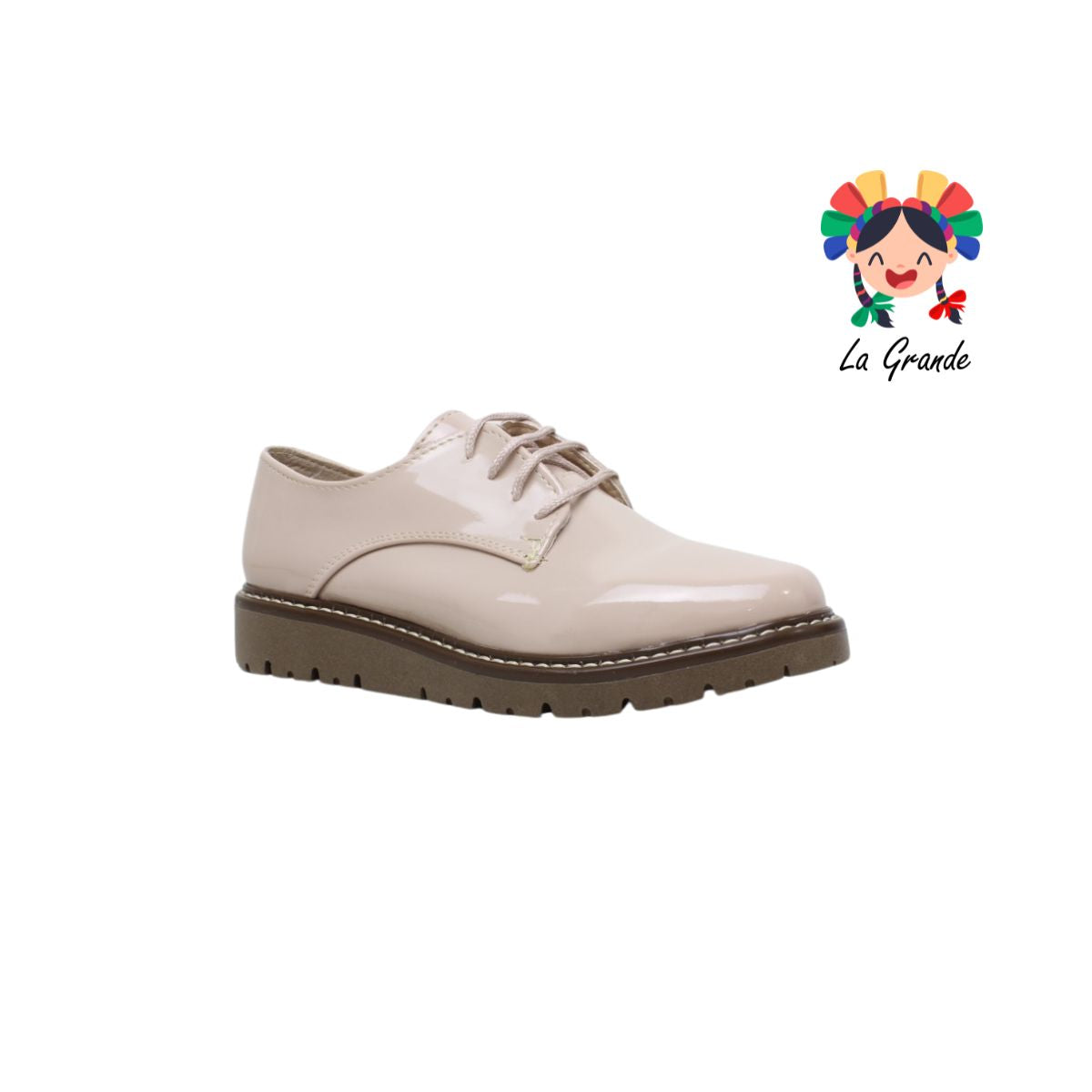 1989 YUL Maquillaje Sint Charol Zapato Casual para Niña y Dama