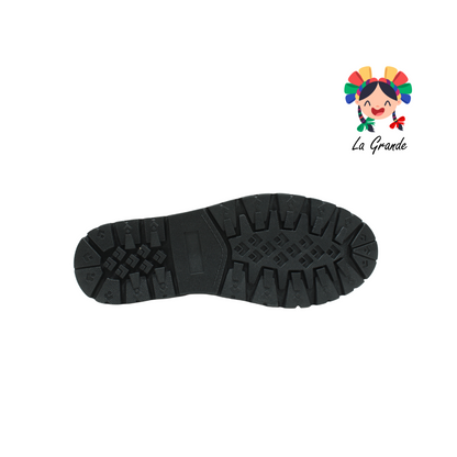 1989 YUL Negro Sint Charol Zapato Casual para Niña y Dama