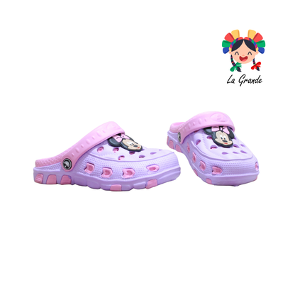 TS008KA MI TOP SANDAL Multicolor Sandalia tipo Crocs para Niña y Dama