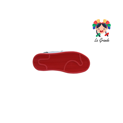 850 GMC Ngo Bco Gris Tenis Casual para Niño