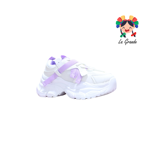 G04-3B FOSUM Beige Textil Tenis Casual para Dama