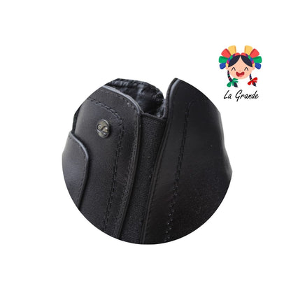 2000 AMPARO Negro Piel Bota para Dama