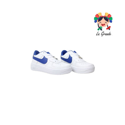 2000 JAG SPORT Blanco Rey Sintético Tenis Casual para Niña y Niño