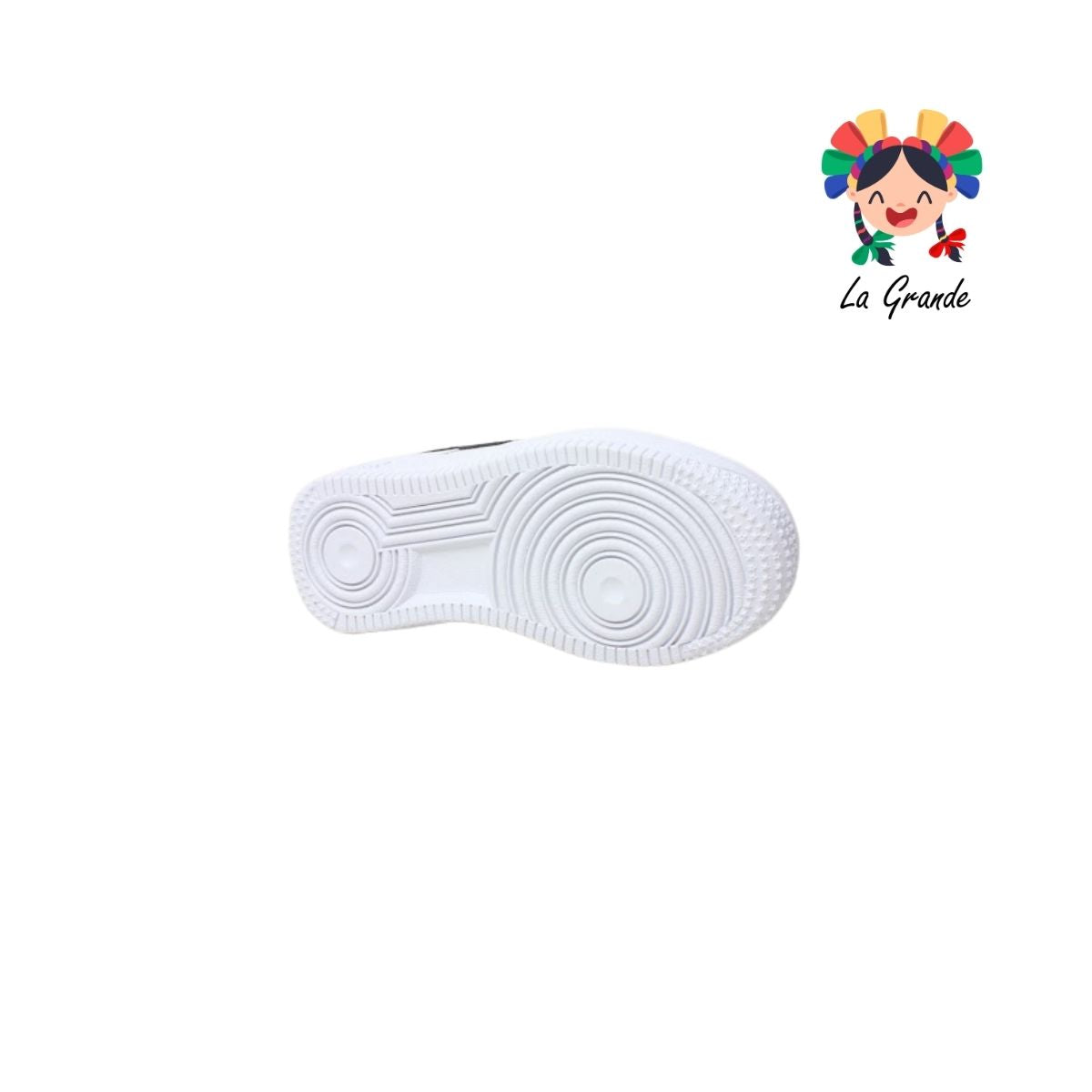 2000 JAG SPORT Blanco Rey Sintético Tenis Casual para Niña y Niño