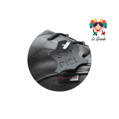 2001 PEQUEÑO Negro Piel Zapato Escolar para Joven