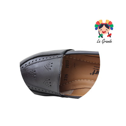 2003 MAXI CONFORT Negro Piel Zapato Casual para Dama
