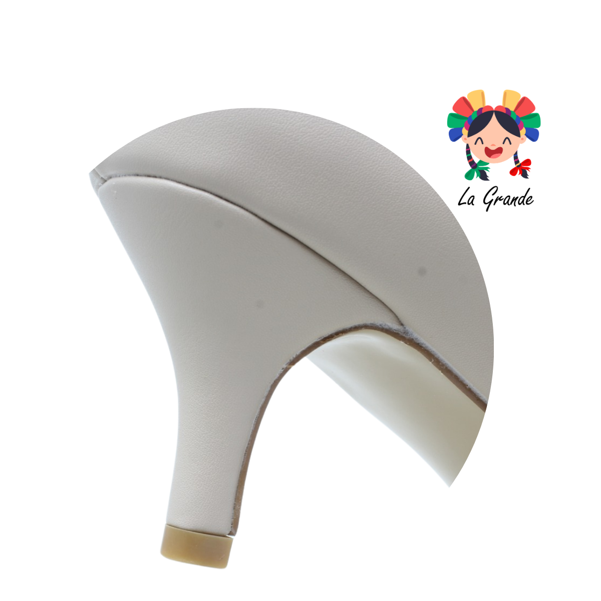 2004 YAELI FASHION Maquillaje Zapatilla de Vestir con Tacón Delgado para Dama