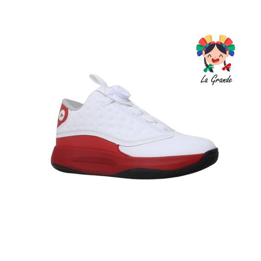 2013 PIRMAR Bco Rojo Sint Tenis Sistema Ajustable para Niño y Niña Original