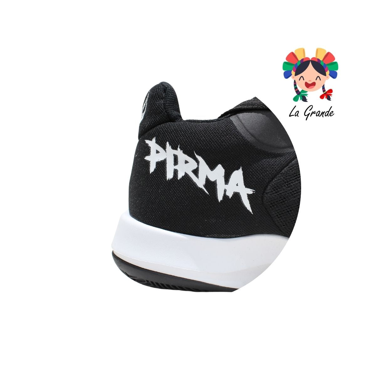 2014 PIRMA Negro Blanco Tenis Deportivo para Caballero Original