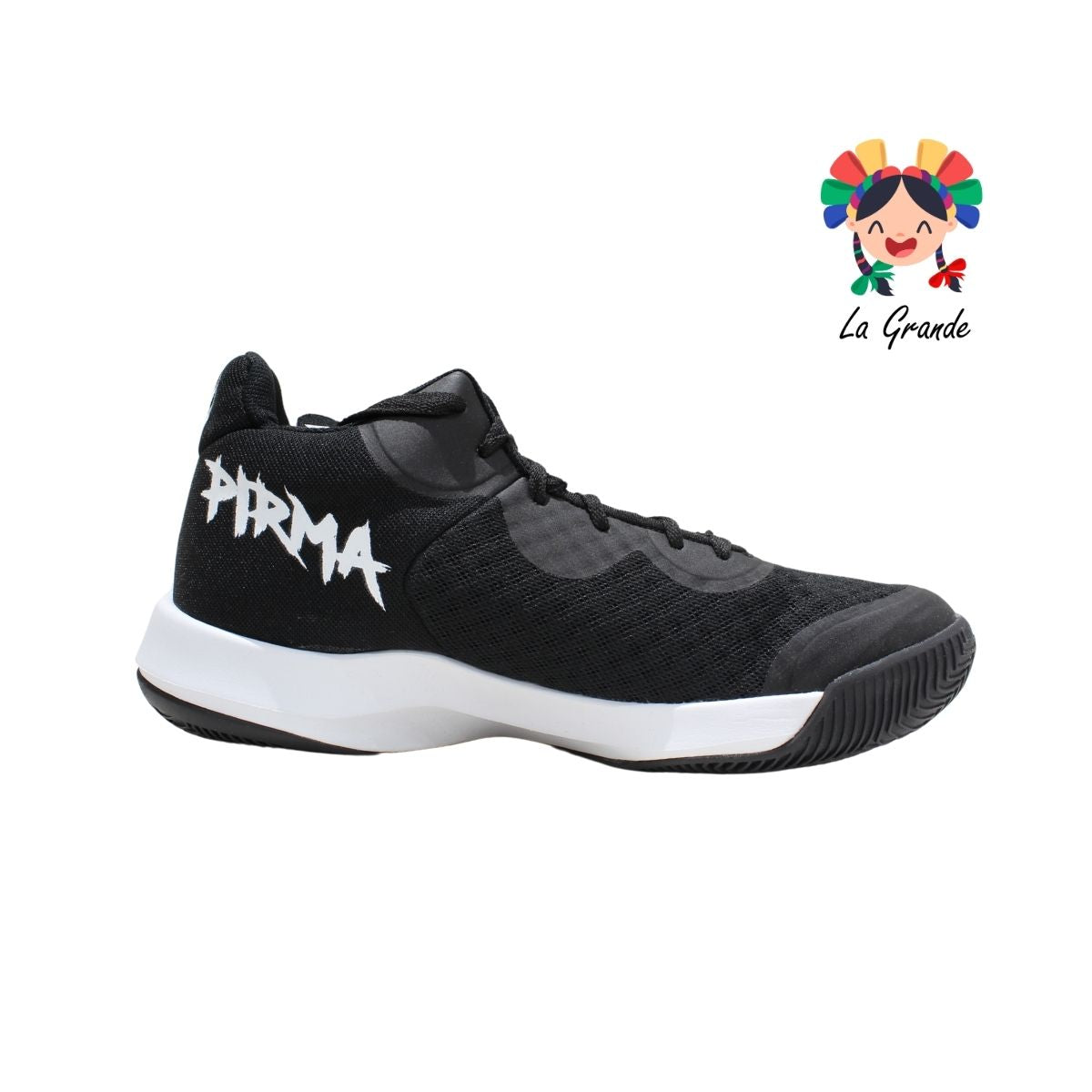 2014 PIRMA Negro Blanco Tenis Deportivo para Caballero Original