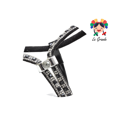 201 WILDCAT Negro Napa Sandalia Casual para Dama