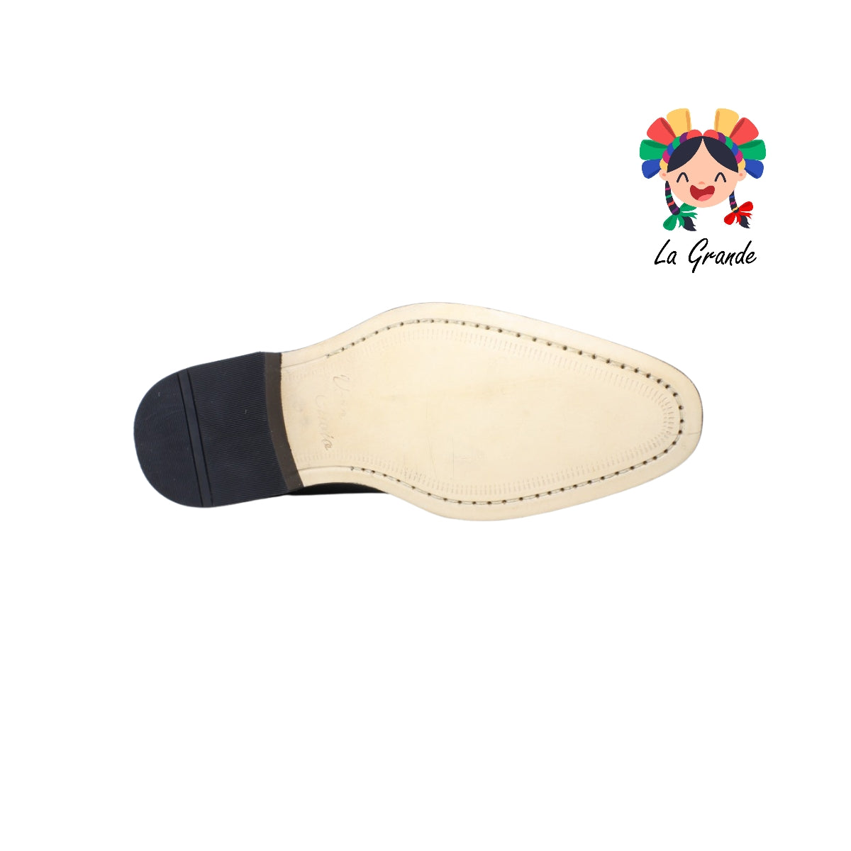 102 GARDEL Negro Piel Zapato de Vestir para Caballero