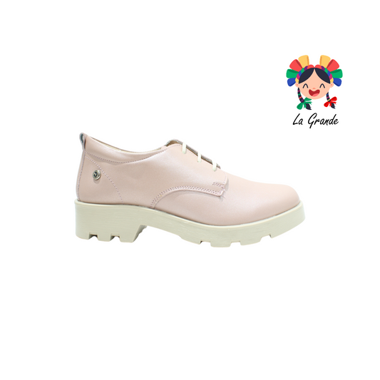 2806 DOGI Rosa Piel Zapato Casual para Niña y Dama