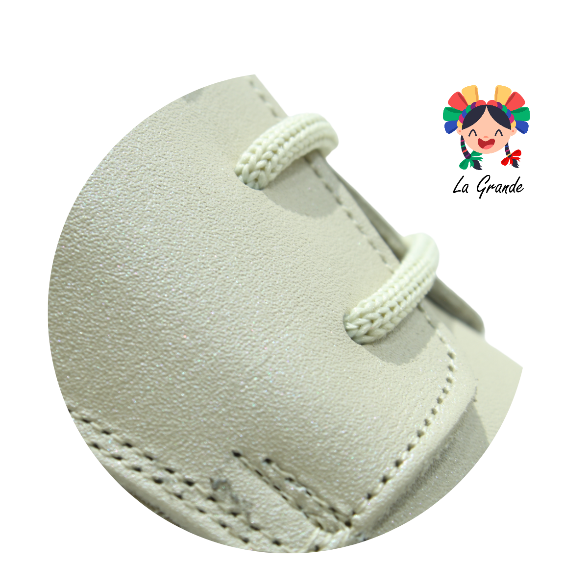 2806 DOGI Crema Piel Zapato Casual para Dama