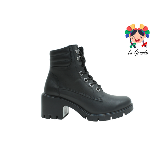 81300 DAVINA Negro Botín Piel para Dama