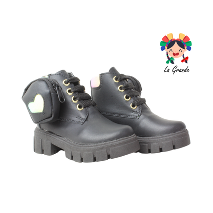 2030 ANDRE LOV Negro Sint Bota Casual para Niña