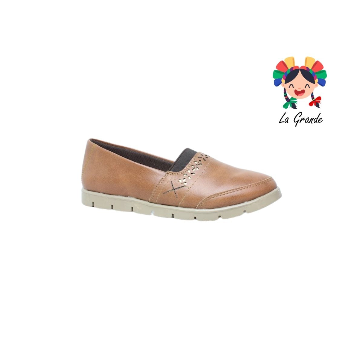 2030 CARTIAN Tan España Zapato Casual para Dama