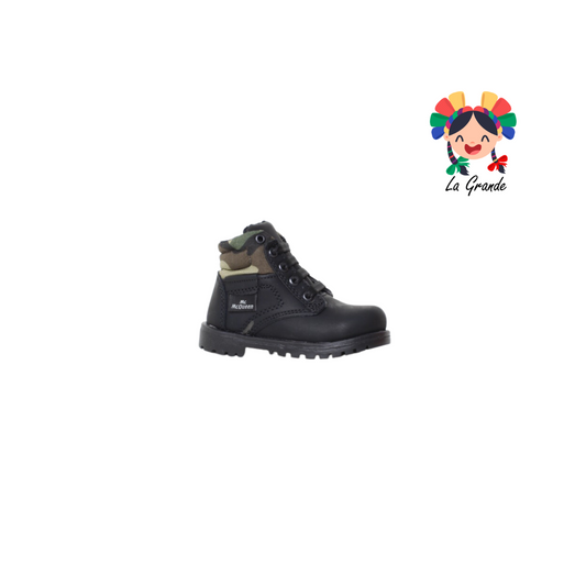 2039 MC QUEEN Negro Verde Sint Bota Casual para Bebé