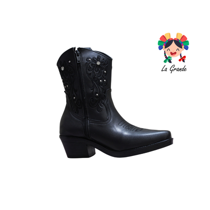 460 LUPITAS Negro Nairobi Bota Vaquera para Dama