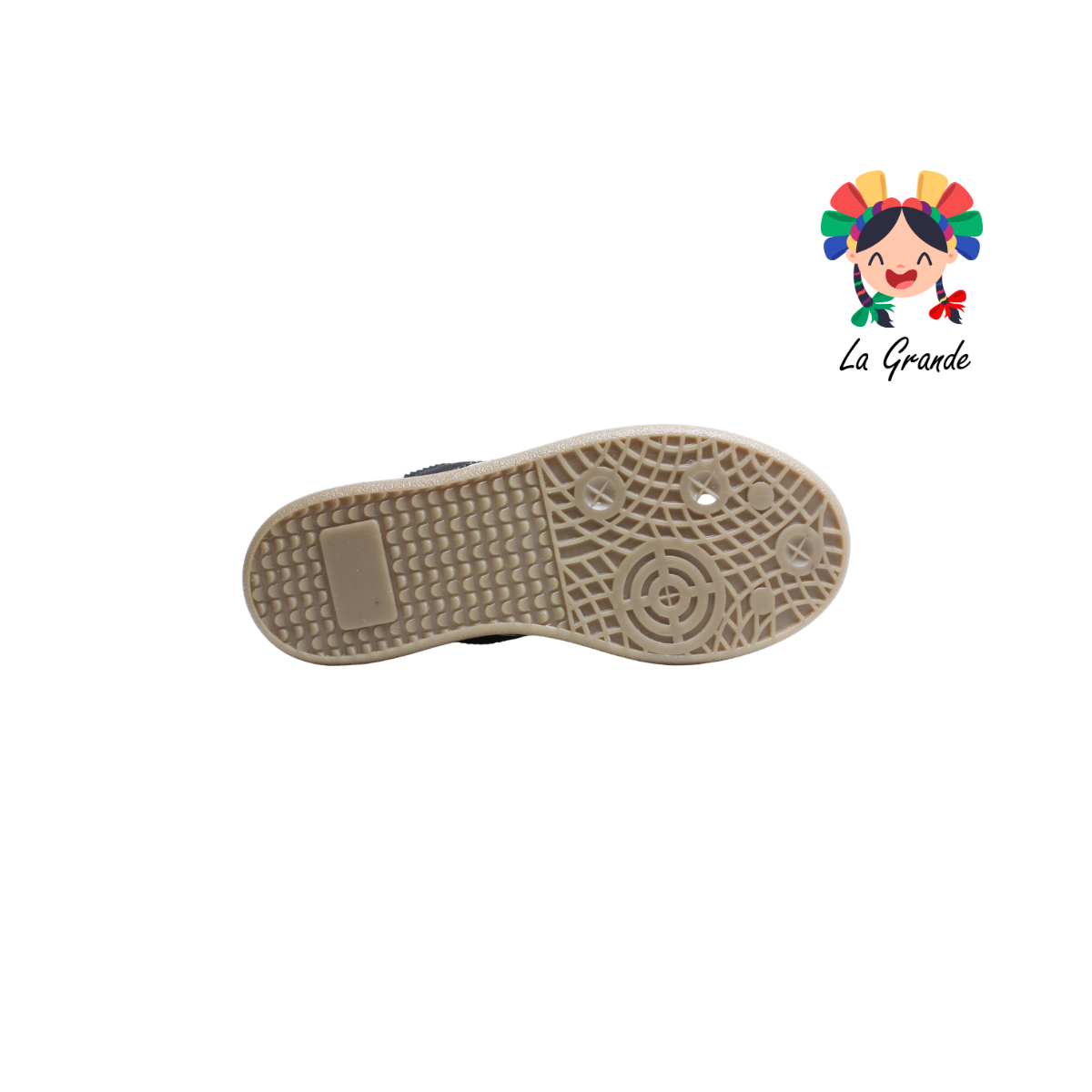 203 WILDCAT Latte Negro Tenis Casual para Dama