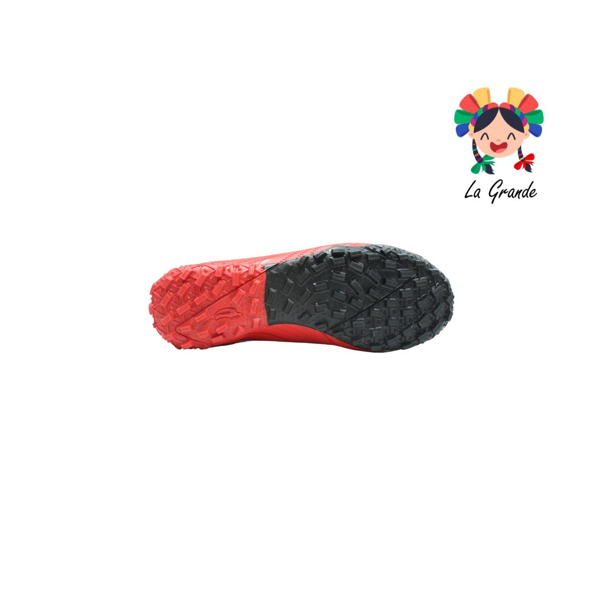 2040M UNION Rojo Oxford Tenis de Fútbol Rápido con Calcetin para Joven