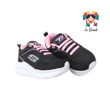 2040 TEAM PRAISE Ngo Lila Rosa Tenis Deportivo para Niña