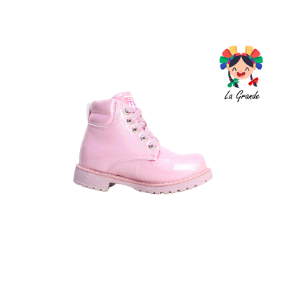 2040 TREK Rosa Glitter Bota Casuales para Niña