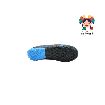 2080M UNION Negro Pastel Tenis de Fútbol Rápido para Joven y Dama