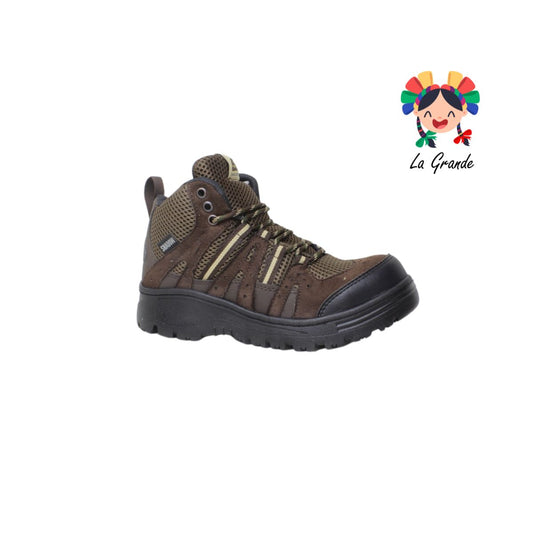 2048 SHADOW Café Textil Bota Casco Poliamida para Dama,Joven y Caballero