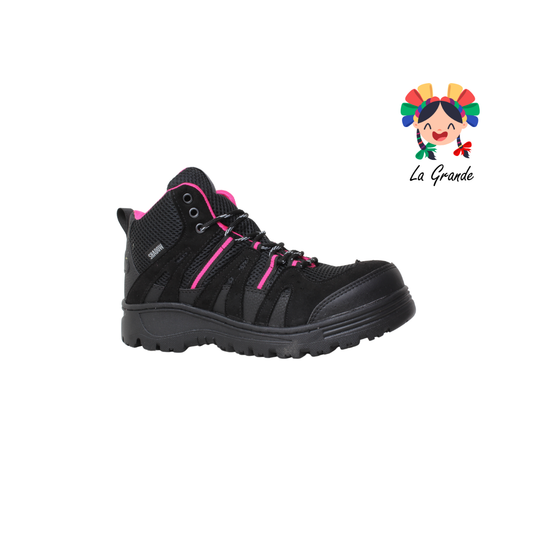 2048 SHADOW Negro Fiusha Textil Bota con Casco Poliamida para Dama