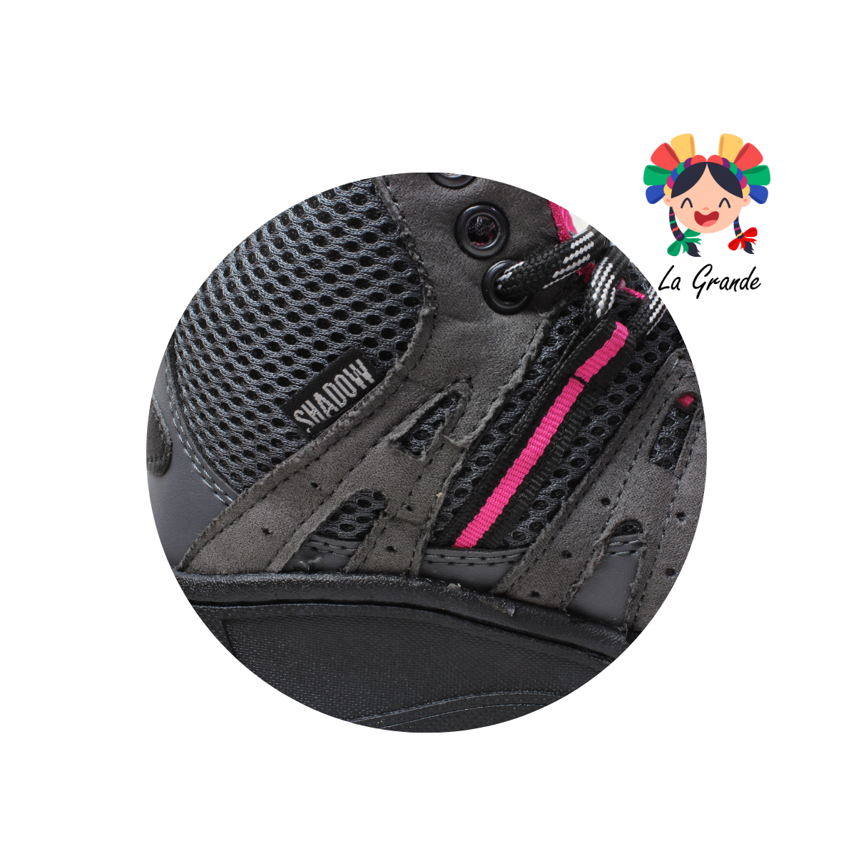 2048 SHADOW Oxford Fiusha Textil Bota Industrial con Casco Poliamida para Dama