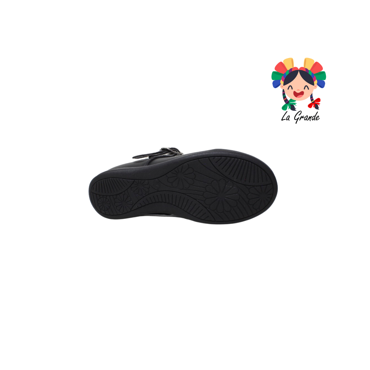 204 ADES Negro Sint Zapato Escolar para Niña