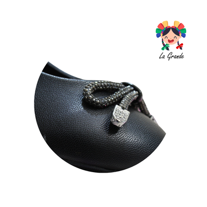 3500 YUL Negro Cabra Balerina Casual para Niña