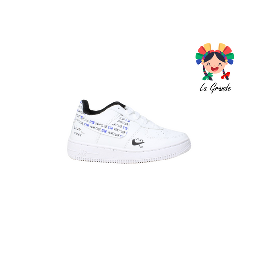 2052 VANNI CLUB Bco Ngo Rey Sint Tenis Casual para Niño y Niña