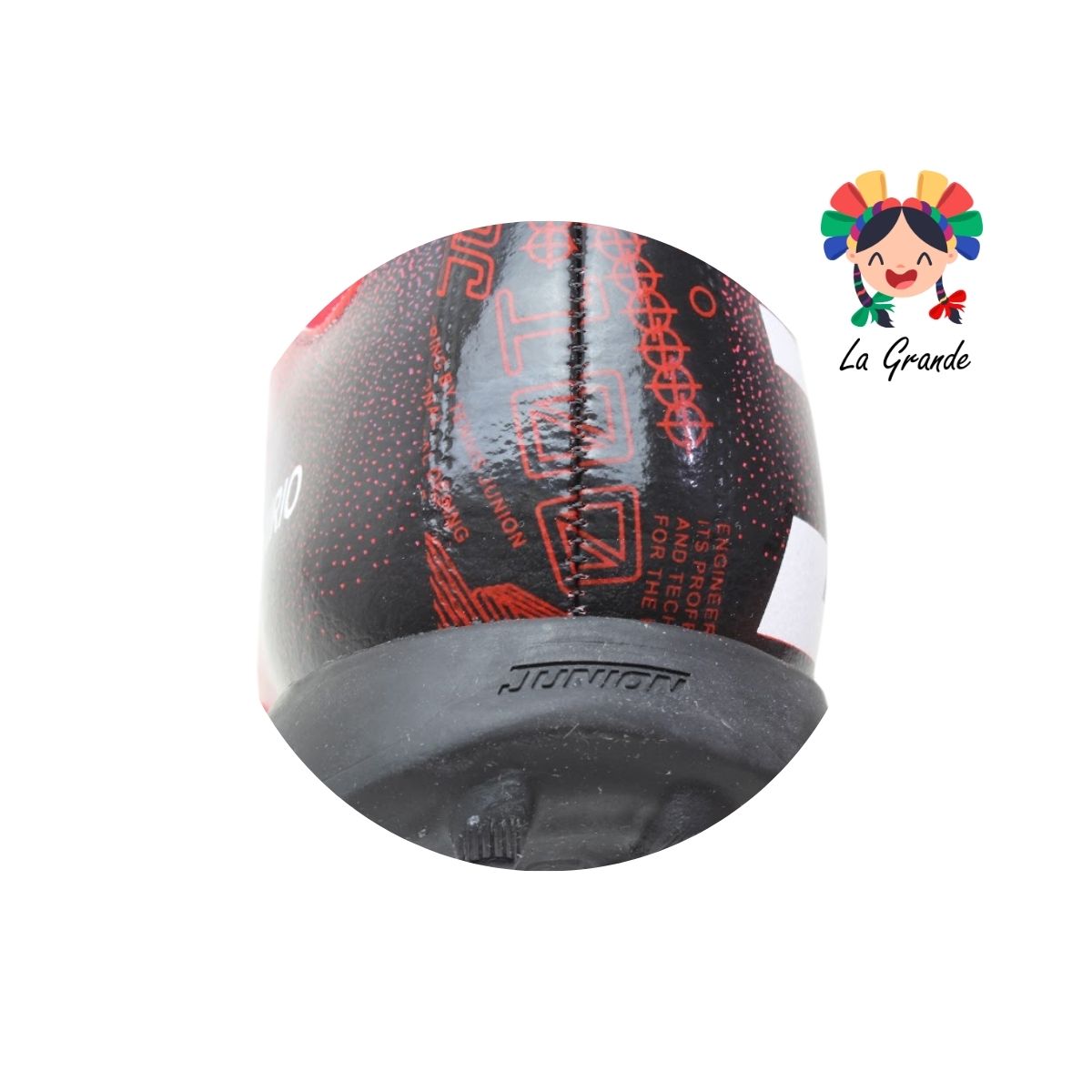 2058M JUNION Rojo Ngo Bco Sintético Tenis de Fútbol Rápido para Caballero
