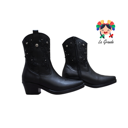 460 LUPITAS Negro Nairobi Bota Vaquera para Dama